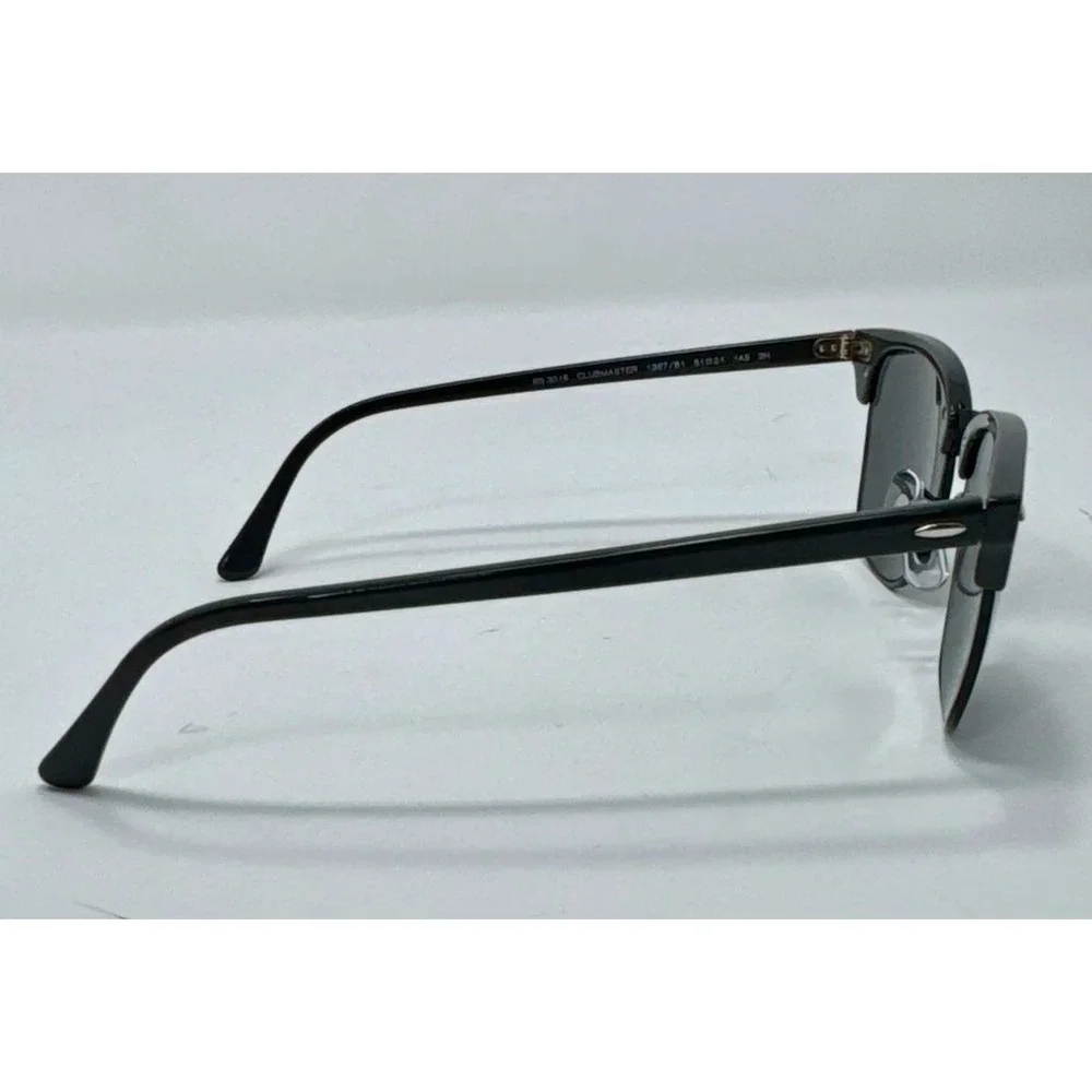 Ray-Ban RB3016 Clubmaster 1367/B1 51-21 Multi Grey Black Sunglasses Italy Case